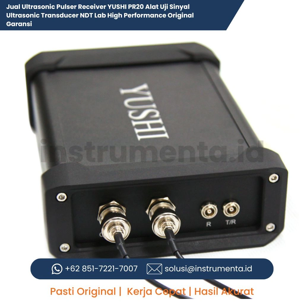 Jual Ultrasonic Pulser Receiver YUSHI PR20 Alat Uji Sinyal Ultrasonic Transducer NDT Lab High Performance Original Garansi